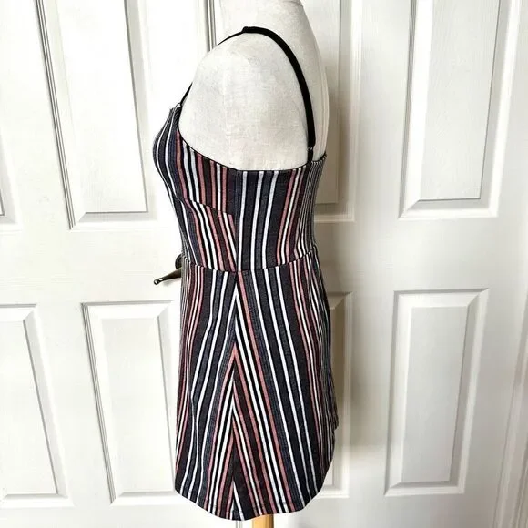 Urban Outfitters mini striped sleeveless dress - Picture 4 of 10